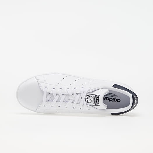 Stan smith white new navy hot sale