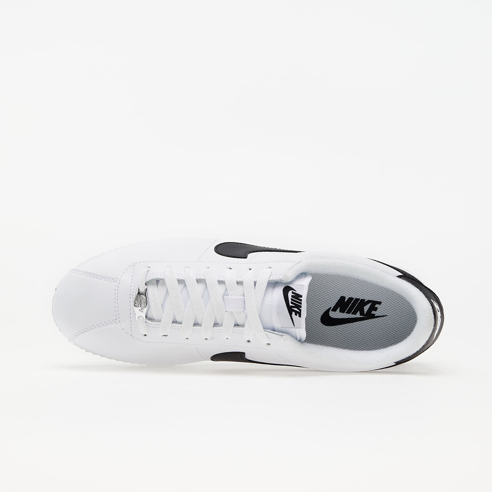 Men's cortez basic leather running shoe clearance