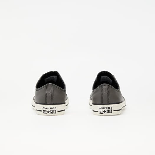 Grey sales leather converse