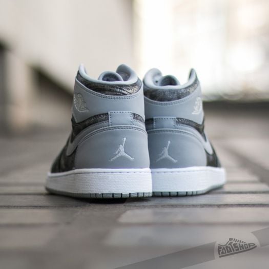 Nike air jordan 1 retro mid premium cool grey shop
