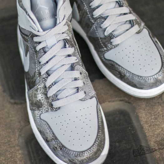Chaussures argentées femme jordan top