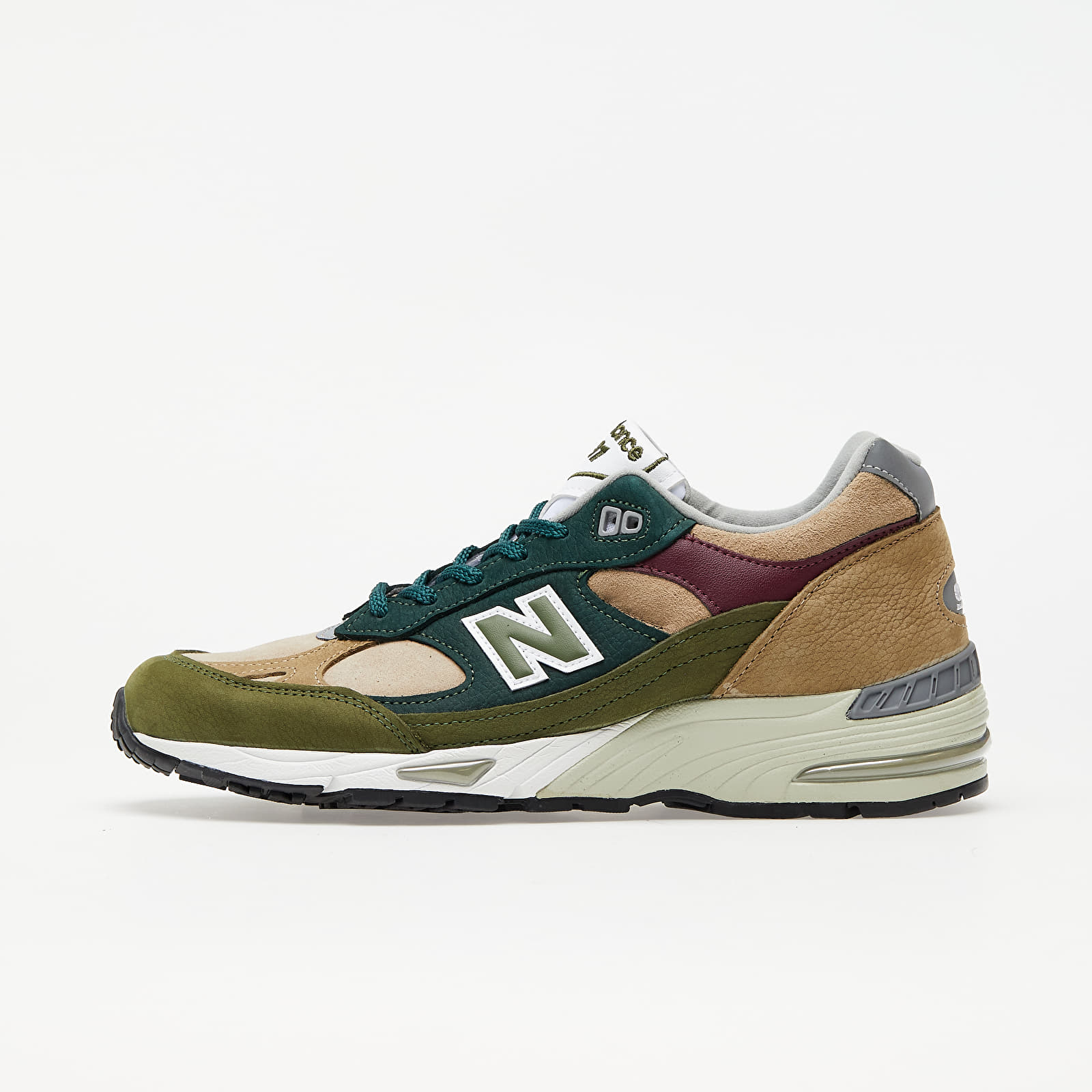Pánske tenisky a topánky New Balance 991 Green/ Brown