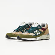 スニーカー NEW BALANCE Men Sneakers U991BP2 GREEN Brown Men's shoes New Balance 991 Green/ Brown | Footshop