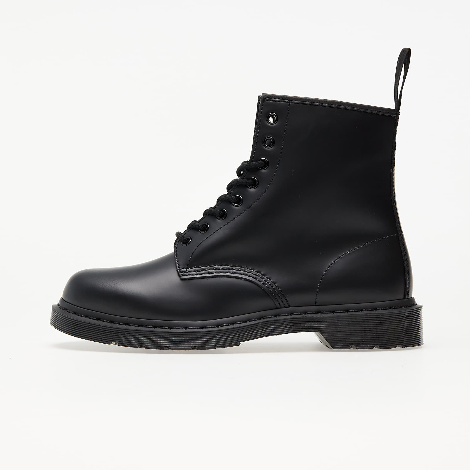 Leder Unisex Stiefel - DM 1460 MONO BLACK SMOOTH - Dr. Martens 36