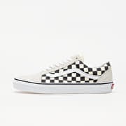 Vans old skool checkerboard black white top