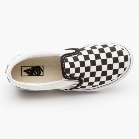 Black vans slip ons kids online