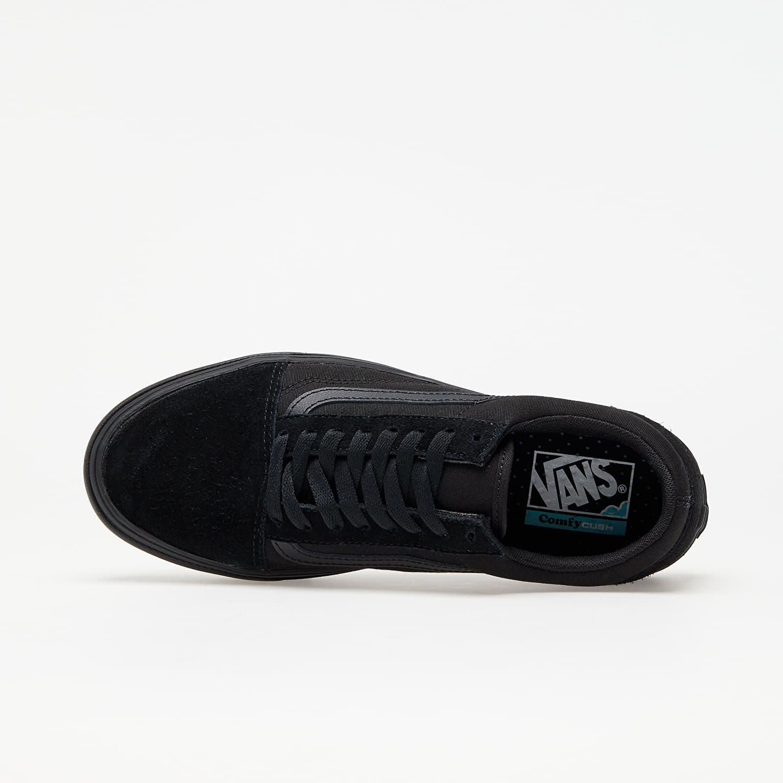 Men s shoes Vans ComfyCush Old Skool Classic Black Black Footshop