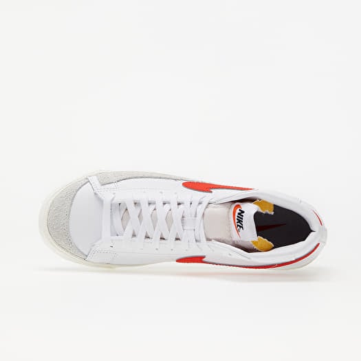 Blazer mid '77 vintage habanero online red sail  and  white