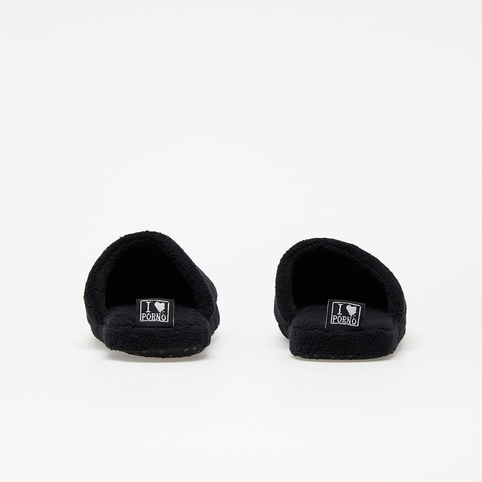 Pánské tenisky a boty LIFE IS PORNO xxx Footshop House Slippers Black