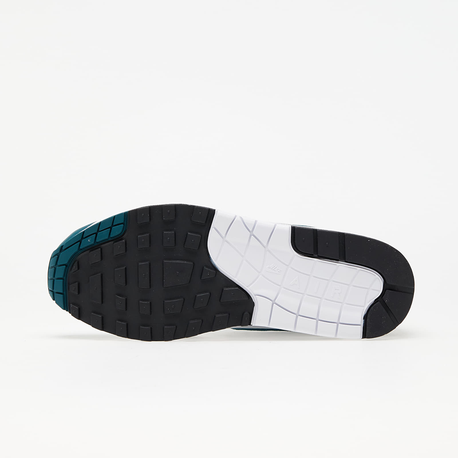 Zapatillas Hombre Nike Air Max 1 LV8 White/ Dark Teal Green-Wolf Grey-Black
