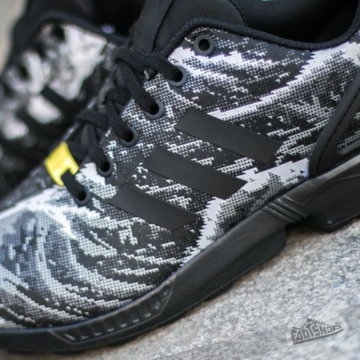 Adidas zx clearance flux black yellow