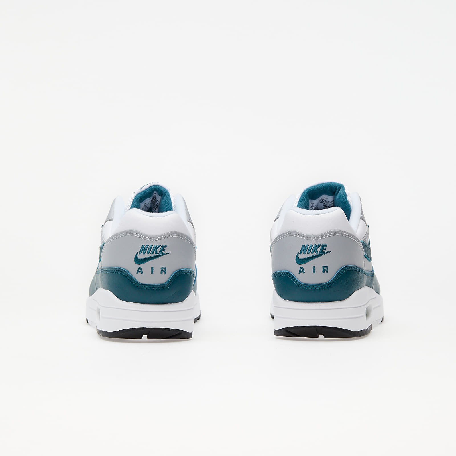 Zapatillas Hombre Nike Air Max 1 LV8 White/ Dark Teal Green-Wolf Grey-Black