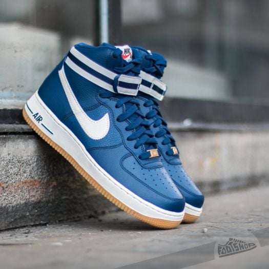Nike Air Force 1 High 07 Castle Blue Gum Light Brown Wolf Grey