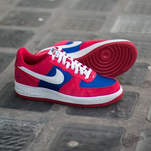 Air force 1 deals rouge et bleu
