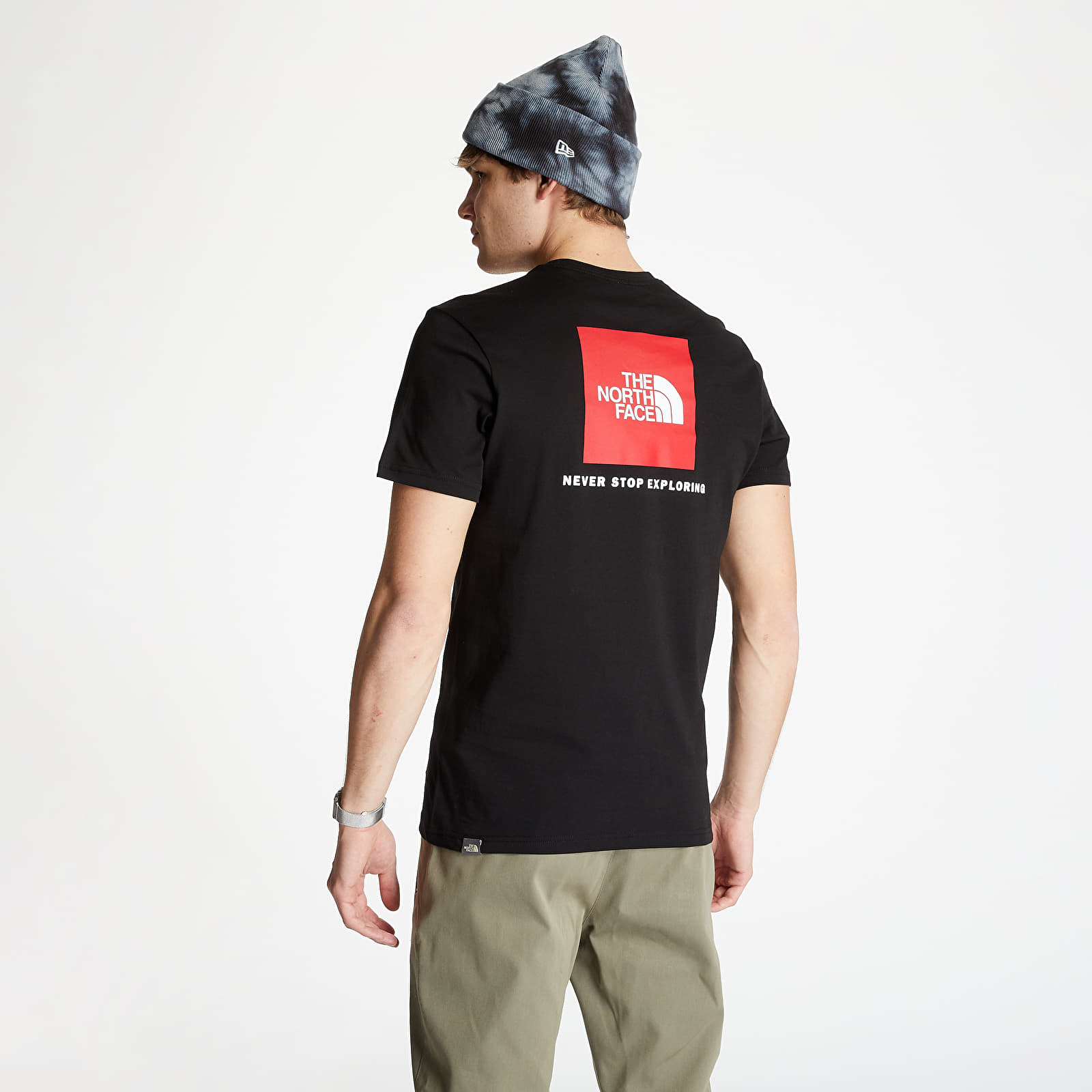 Tricou The North Face Short Sleeve Red Box Tee Black