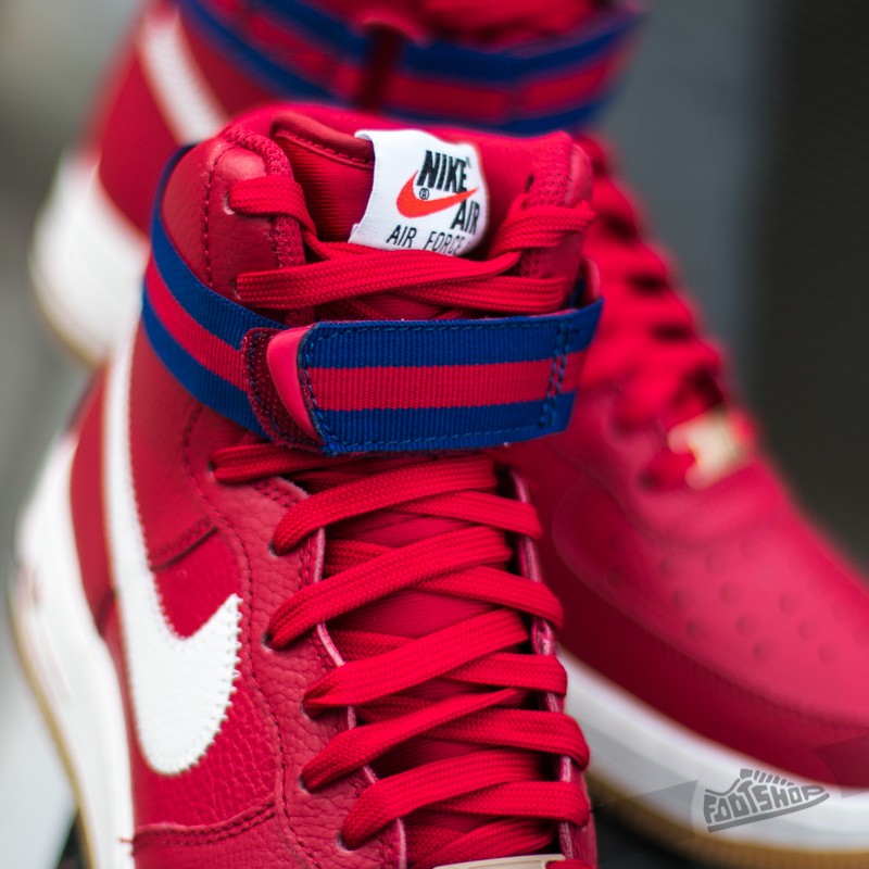 Chaussures et baskets homme Nike Air Force 1 High 07 Gym Red Sail Deep Royal Blue Gym Light Footshop