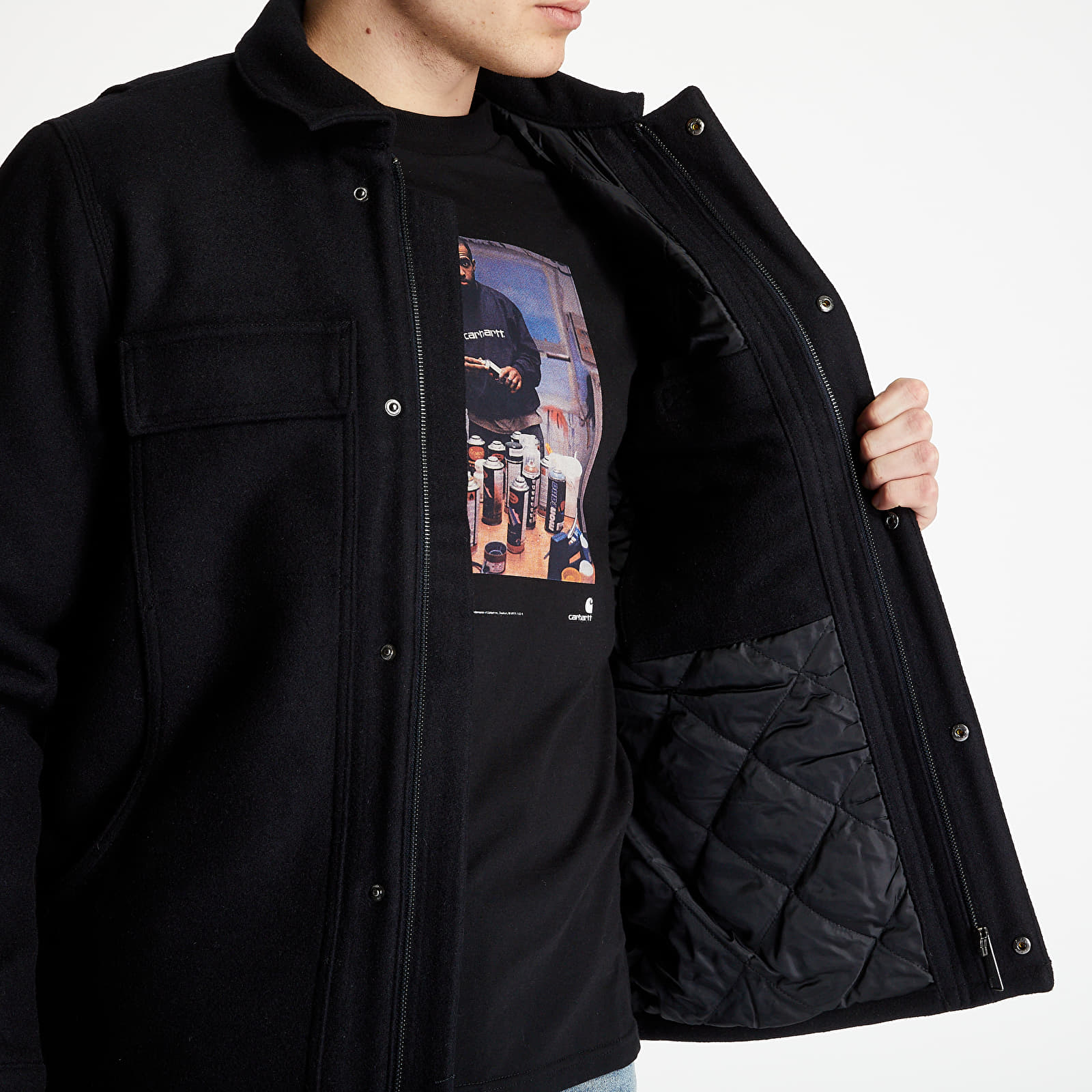 Jackets Carhartt WIP Wool Arctic Coat Dark Navy | Footshop