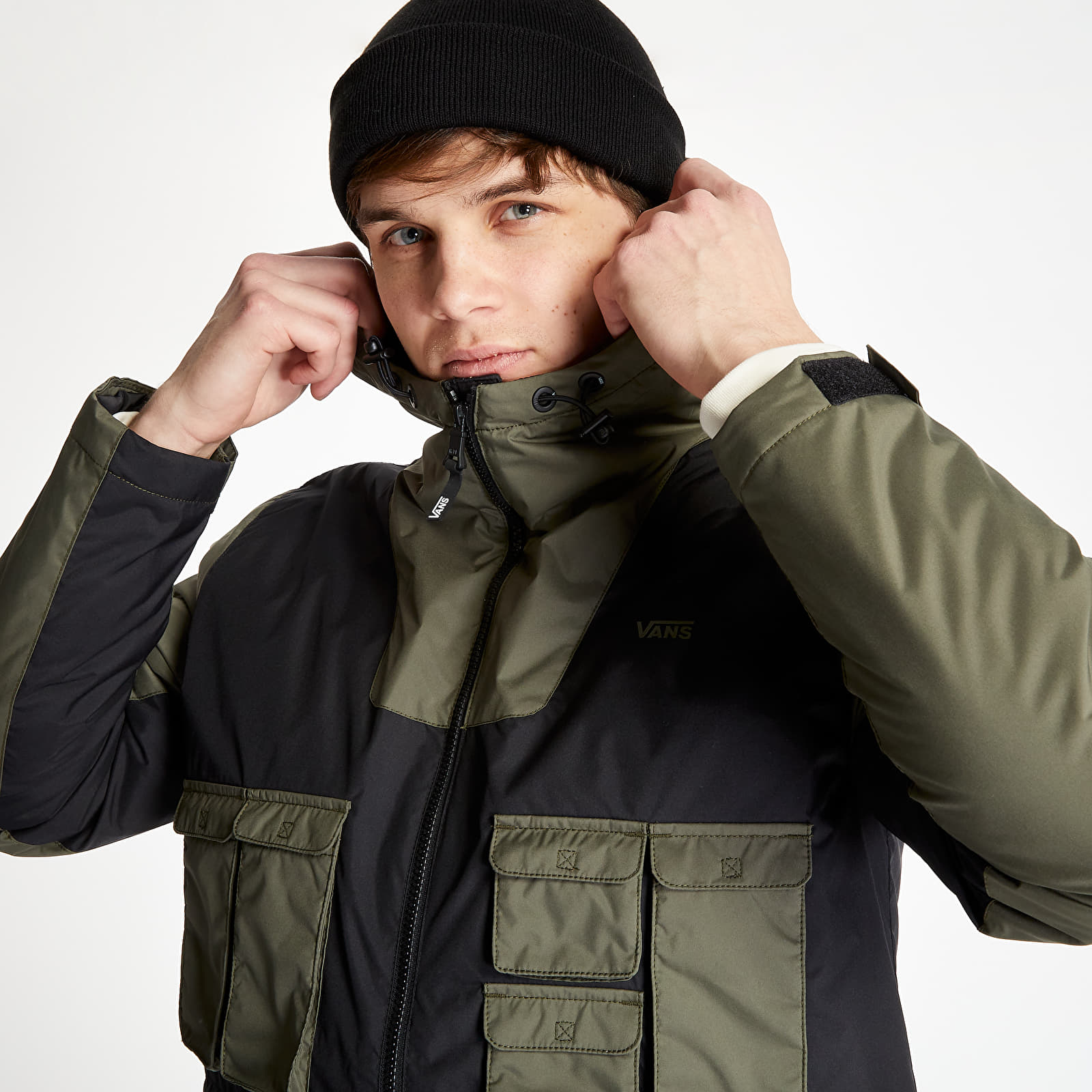 Jacken Vans Scottsdale Jacket Black/ Grape Lea