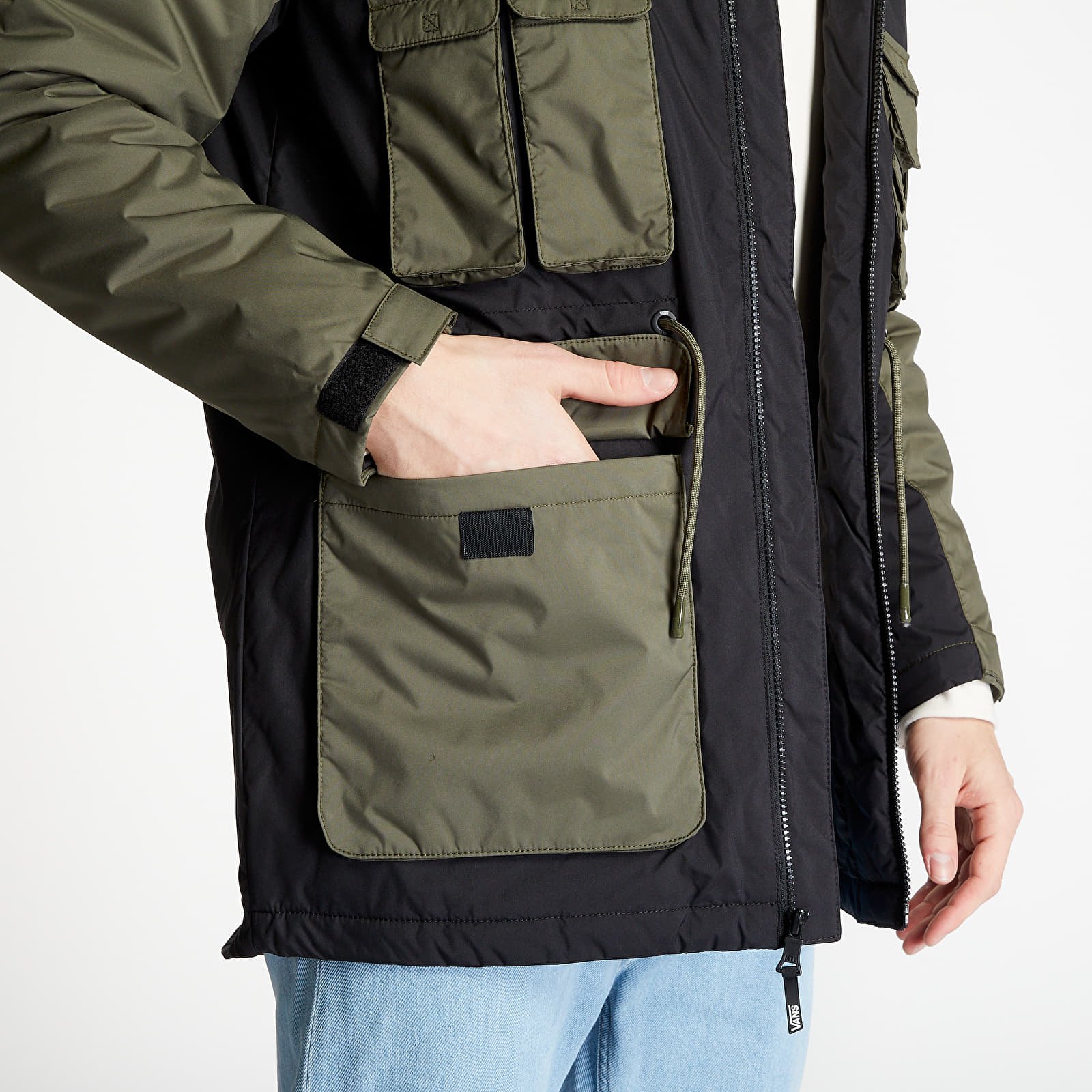 Jacken Vans Scottsdale Jacket Black/ Grape Lea