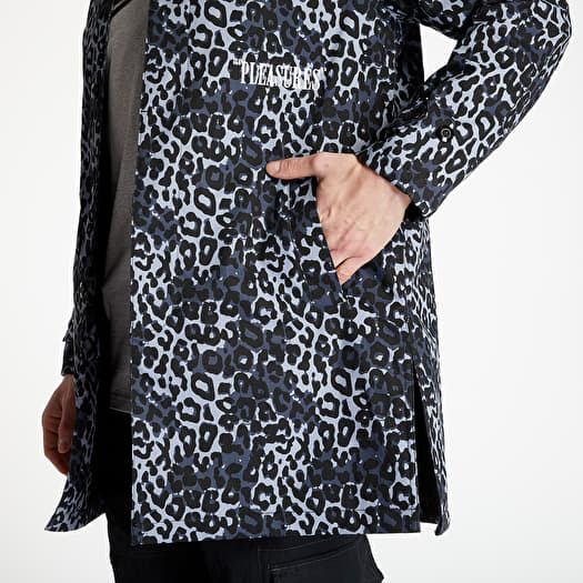 PLEASURES Grave Cheetah Trench Coat