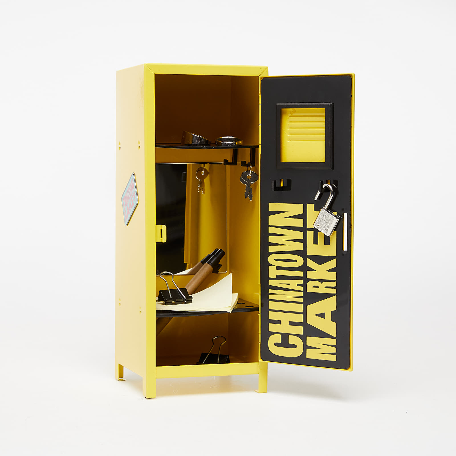 Accessories Chinatown Market Smiley Mini Locker Yellow