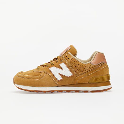 Men s shoes New Balance 574 Brown White Footshop