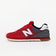New Balance 574 Red/ White