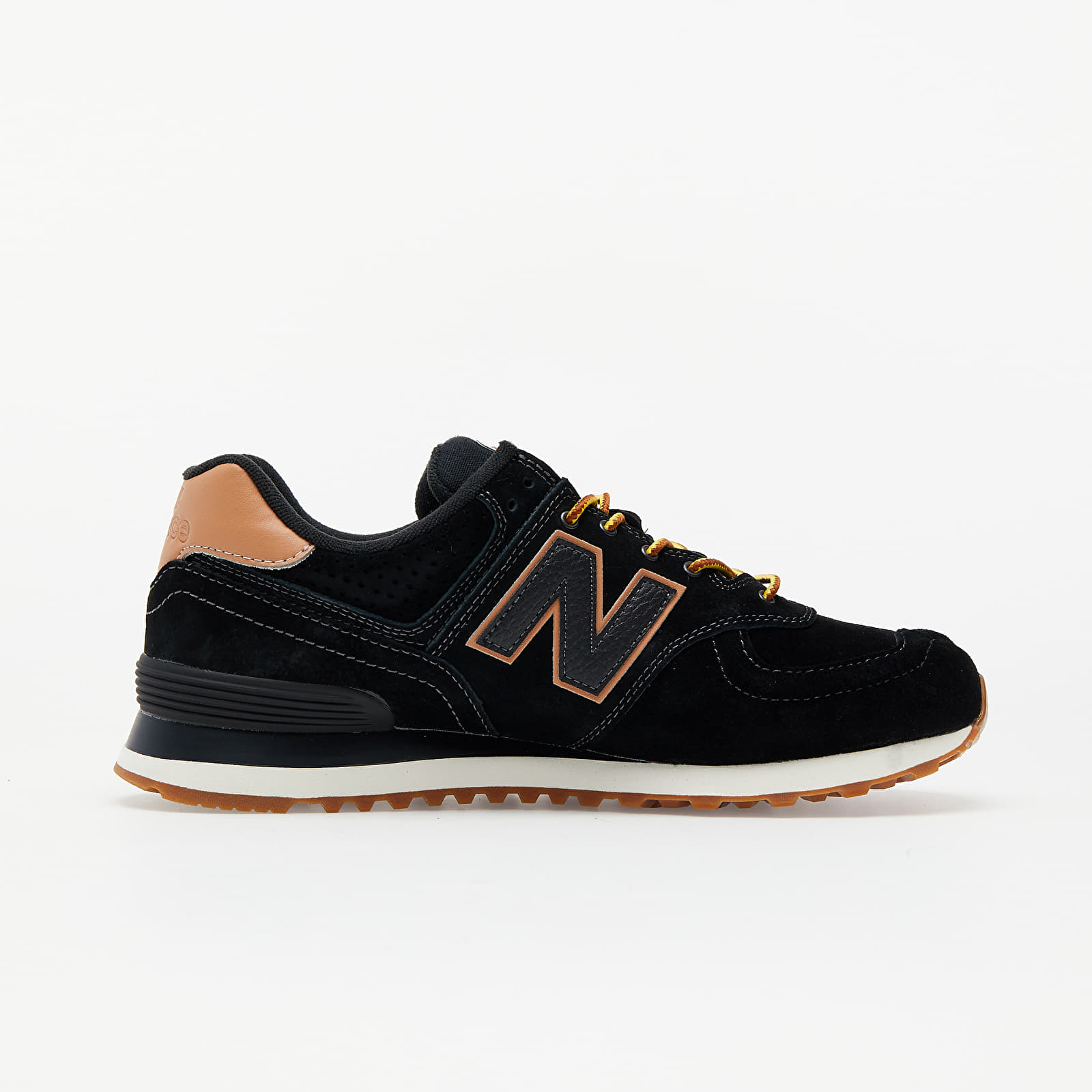 Men s shoes New Balance 574 Black Brown Footshop