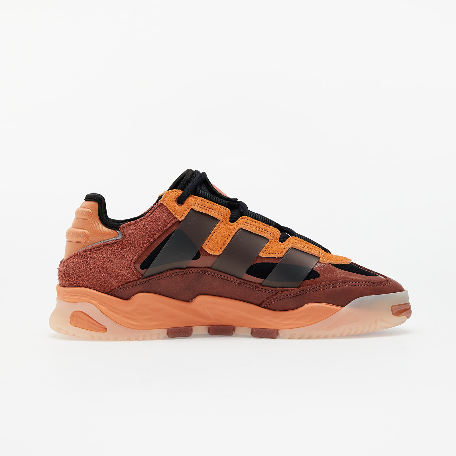 Încălțăminte și sneakerși pentru bărbați adidas Niteball Hazy Copper/ Core Black/ Acid Orange