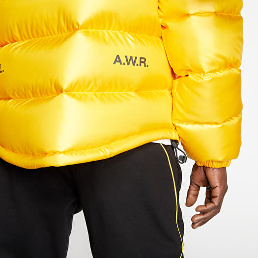 drake x nike nocta puffer jacket yellow