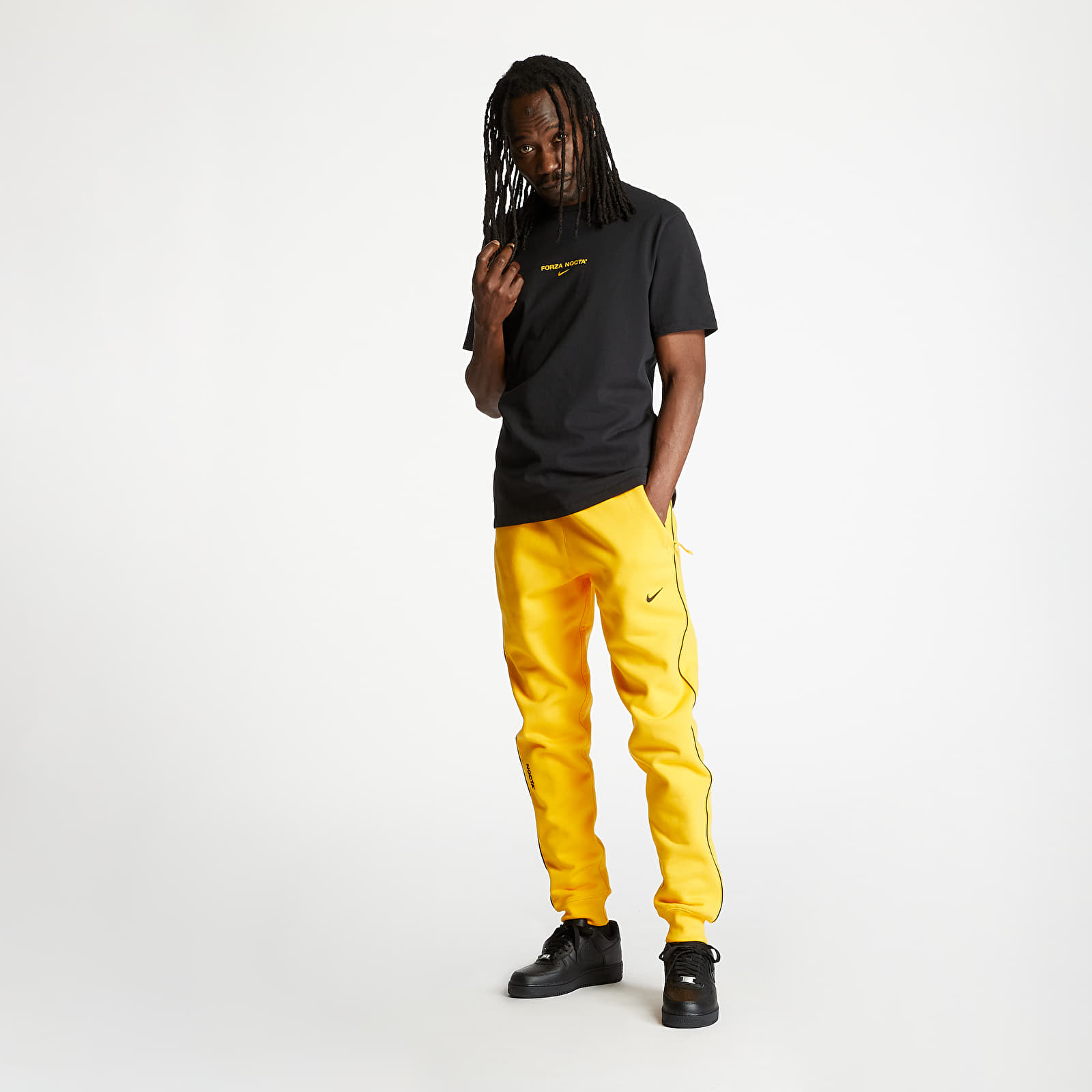 T-Shirts Nike x Drake Nocta NRG Au Ss Top Essentials Black/ University Gold