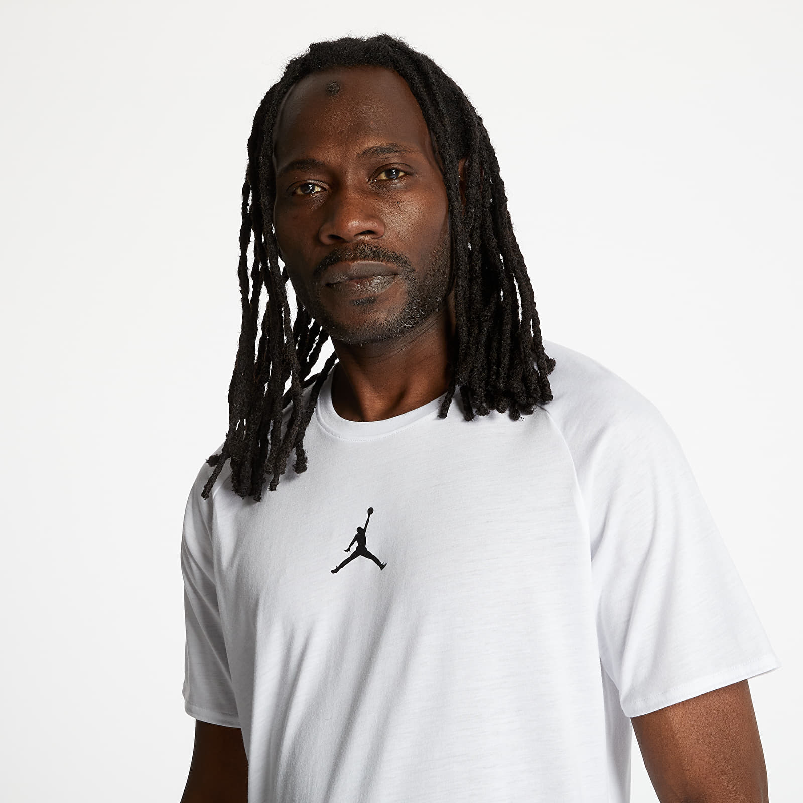 Black and white online jordan shirt