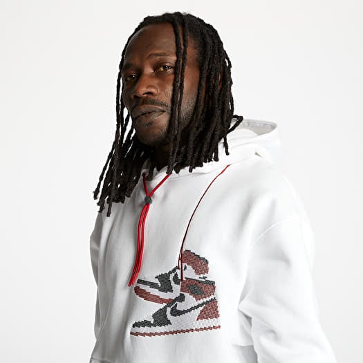 White jordan jumpman new arrivals hoodie