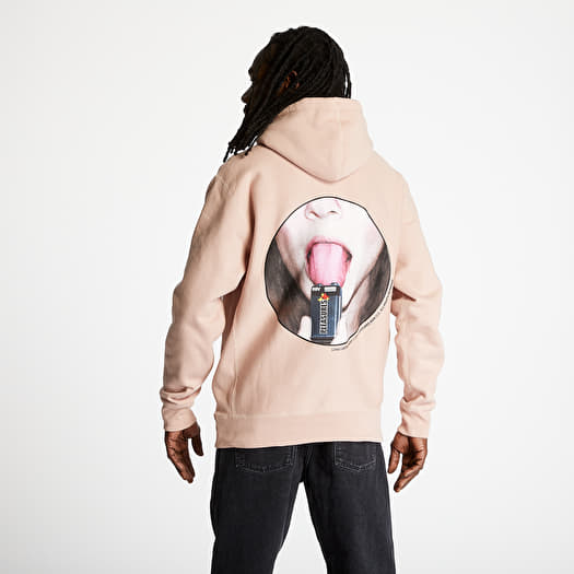 Pleasures pink hoodie top