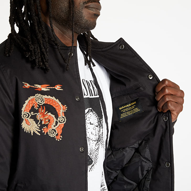 Maharishi Souvenir Embroidered Jacket Black | Footshop