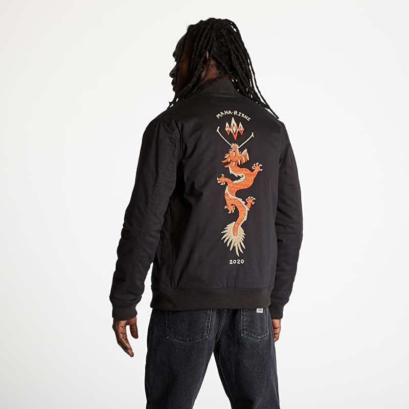Maharishi Souvenir Embroidered Jacket Black | Footshop
