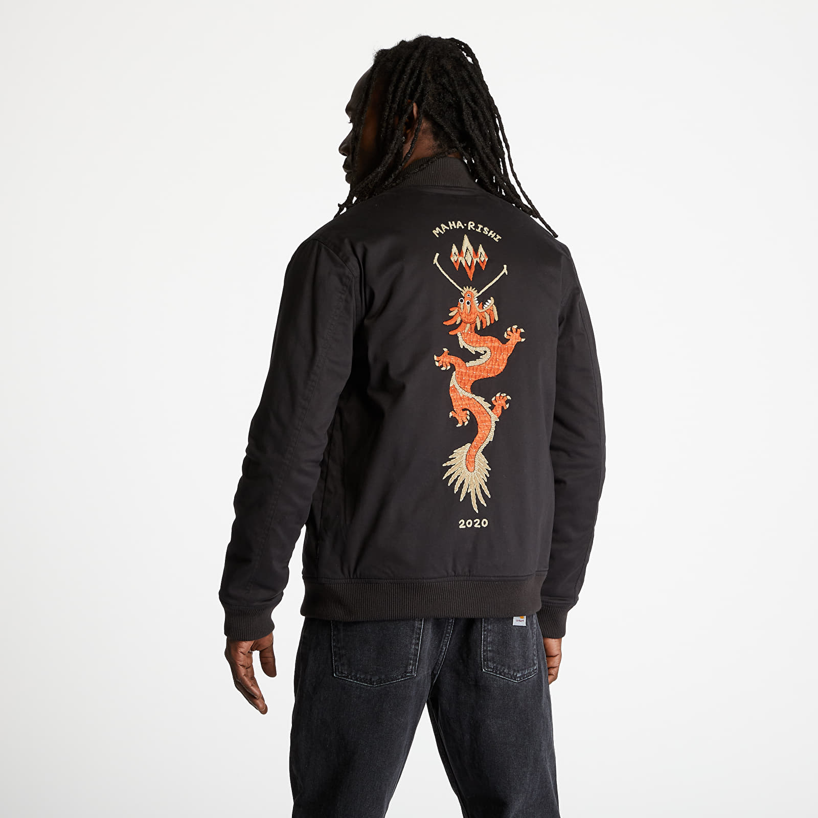 Maharishi Souvenir Embroidered Jacket Black | Footshop