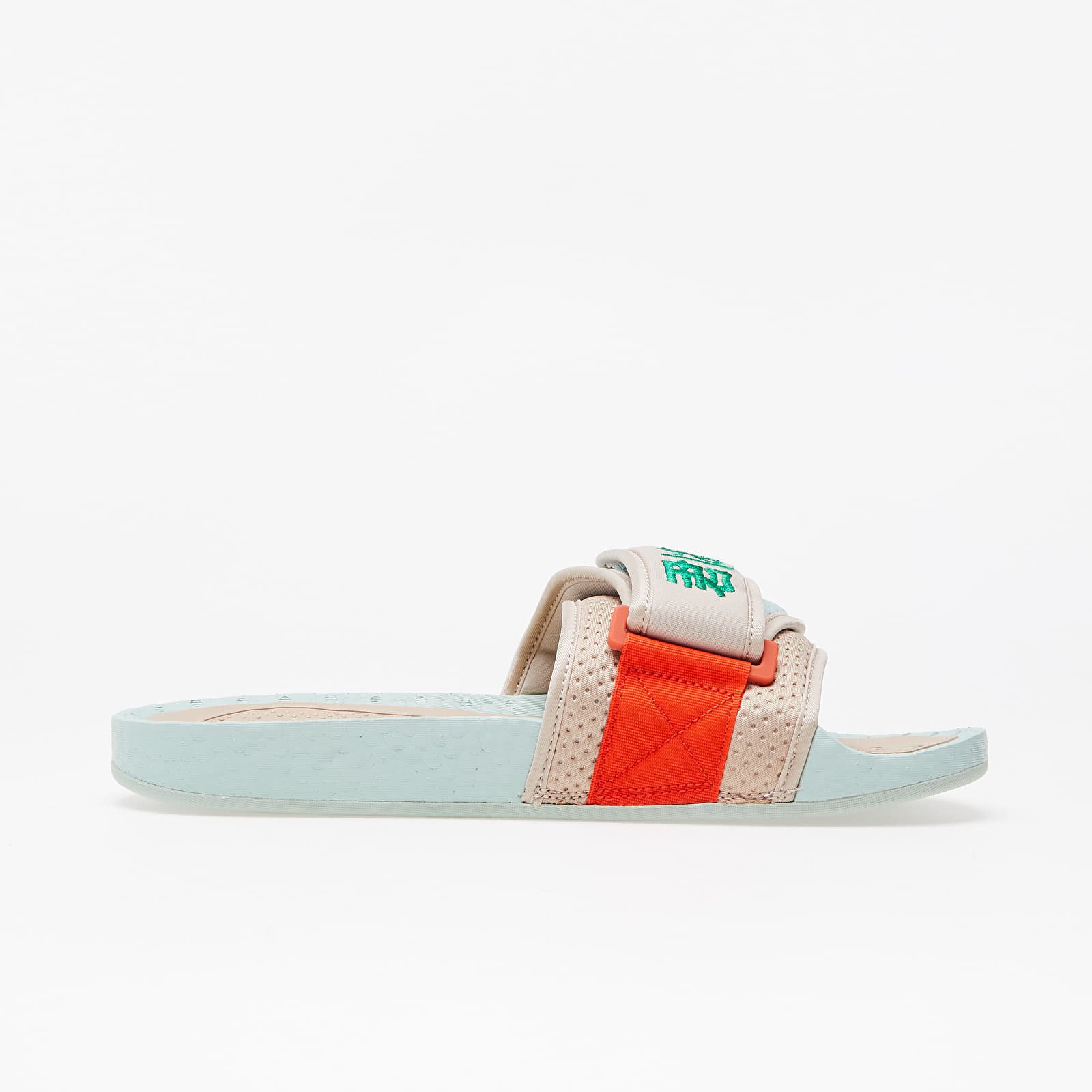Herenschoenen adidas x Pharrell Williams x Nigo Chancletas HU St Pale Nude/ Classic Brown/ Green Tint