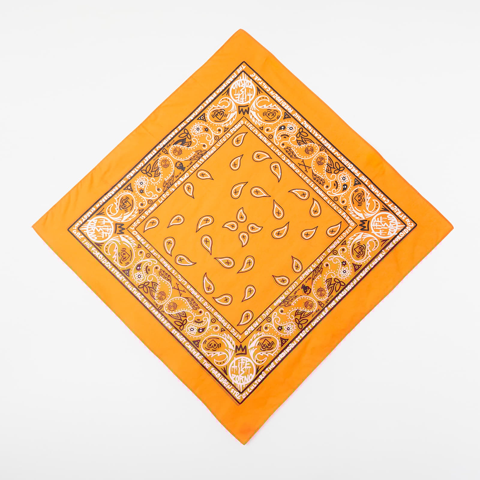 Ostatné doplnky LIFE IS PORNO xxx Footshop Bandana Orange
