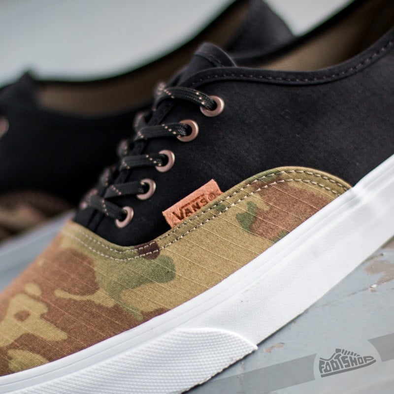 Vans authentic store california black