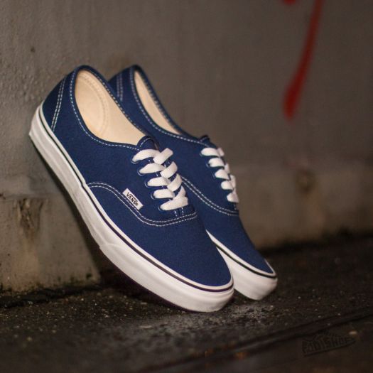 Vans authentic hombre azul 2025