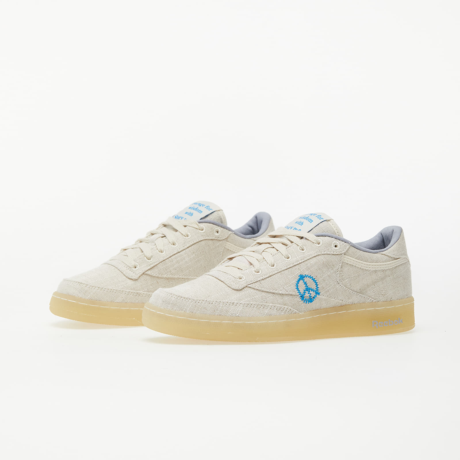 Férfi cipők Reebok x Story mfg. Club C 85 Non-Dyed/ Non-Dyed/ Washed Yellow
