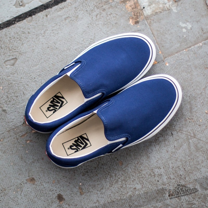 Navy blue outlet vans classic