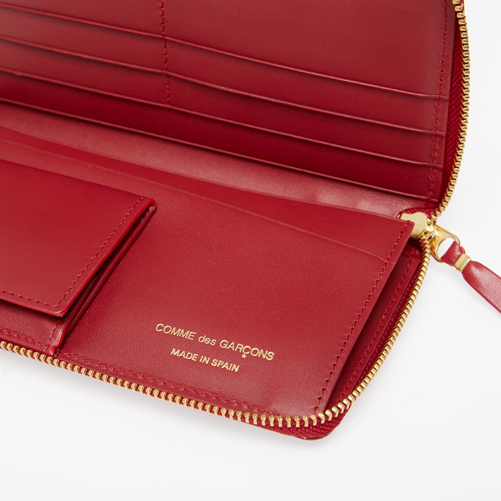 Portfele Comme des Garçons Arecalf Wallet Red