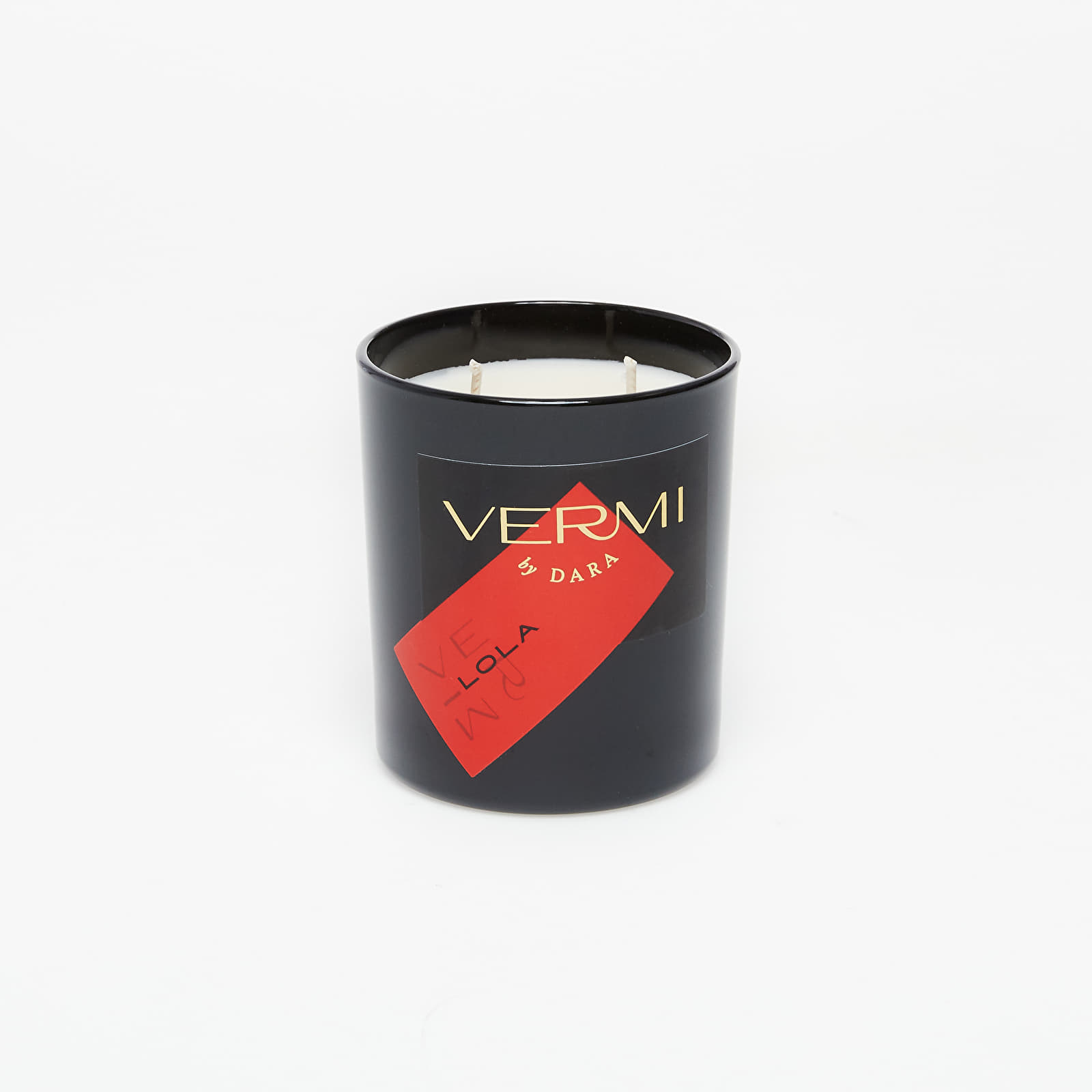 Lumânări și difuzoare Vermi by Dara Candle Lola Black/White