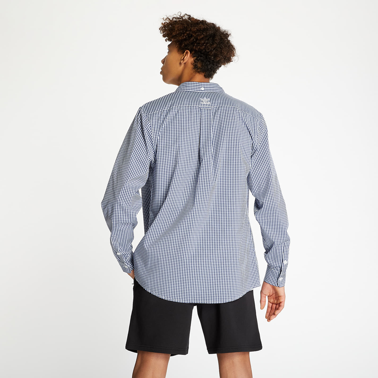 Shirts adidas HM LSL Shirt White/ Collegiate Navy