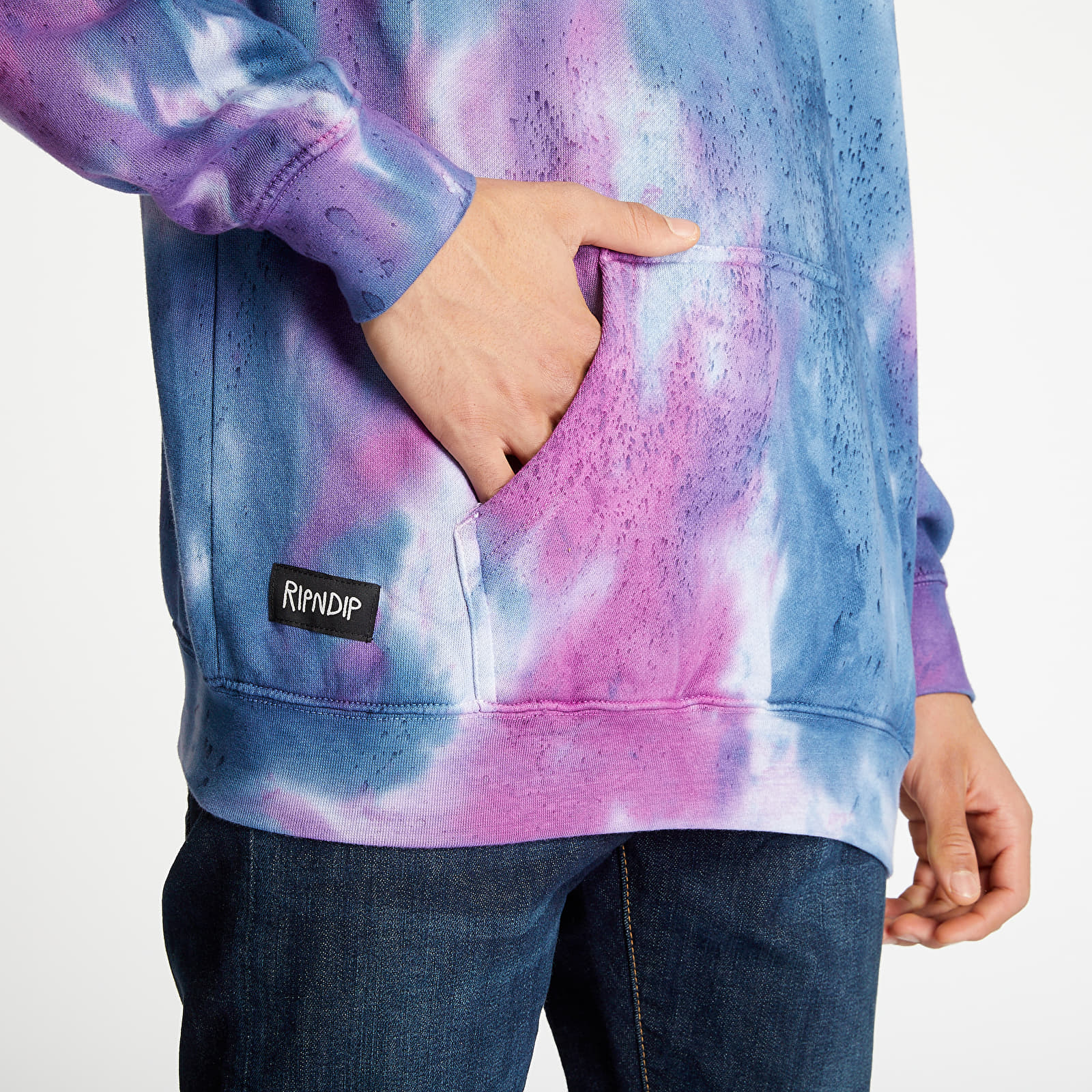 Bluzy RIPNDIP Nerm And The Gang Hoodie Tie Dye