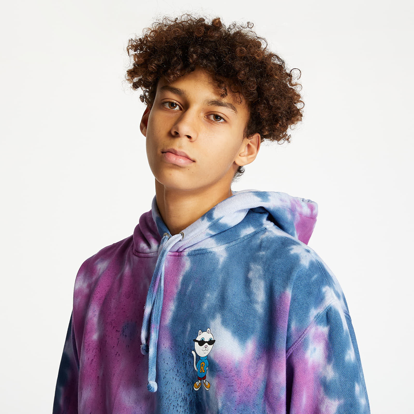 Bluzy RIPNDIP Nerm And The Gang Hoodie Tie Dye