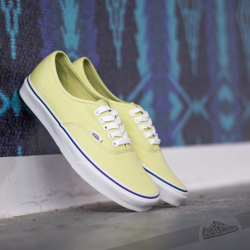 Zapatillas mujer Vans Authentic Shadow Lime/True White