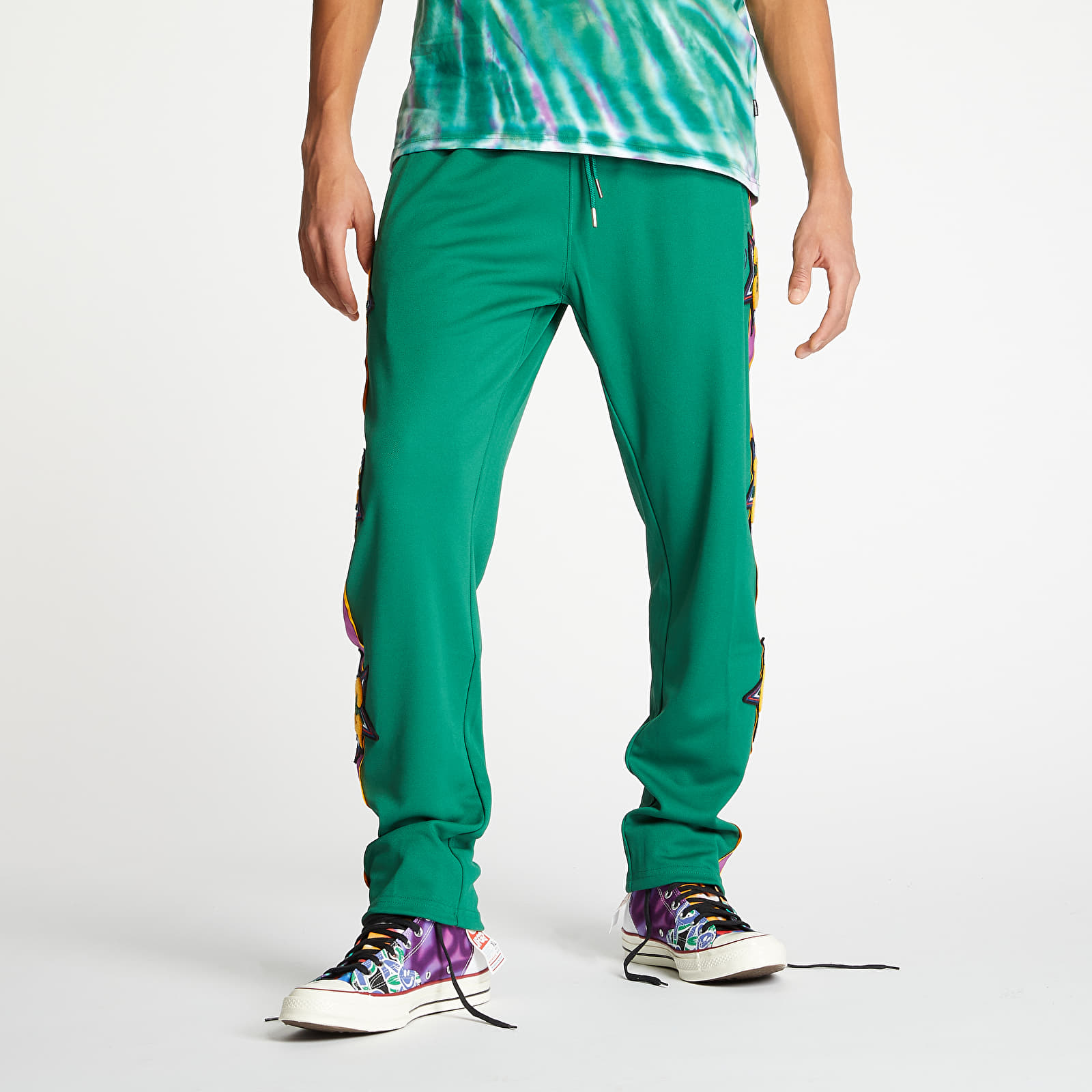 Track pants and converse on sale